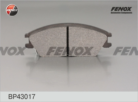 Brake Pad Set, disc brake (BP43017)