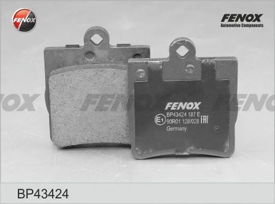 Brake Pad Set, disc brake (BP43424)