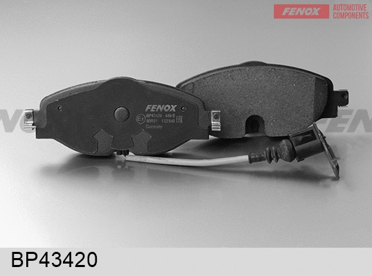 Brake Pad Set, disc brake (BP43420)