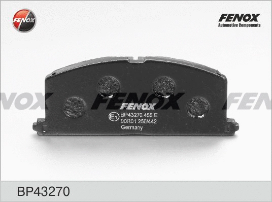 Brake Pad Set, disc brake (BP43270)