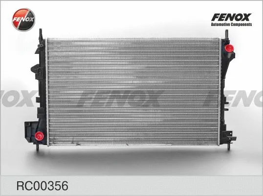 Radiator, engine cooling (RC00356)