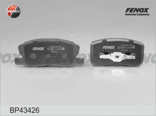 Brake Pad Set, disc brake (BP43426)