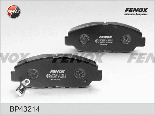 Brake Pad Set, disc brake (BP43214)