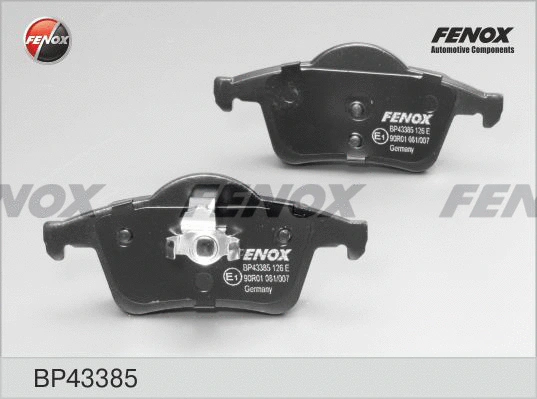 Brake Pad Set, disc brake (BP43385)
