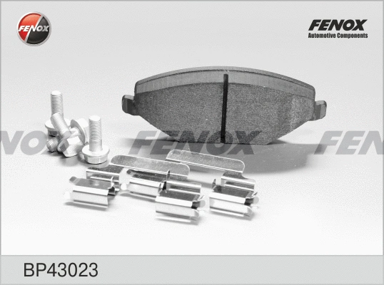 Brake Pad Set, disc brake (BP43023)