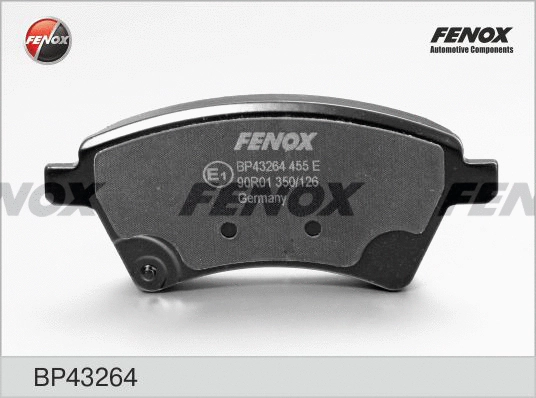 Brake Pad Set, disc brake (BP43264)