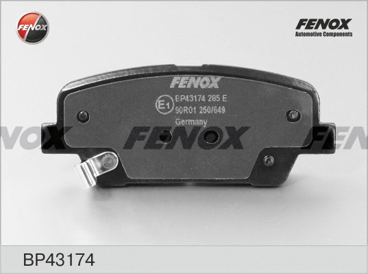 Brake Pad Set, disc brake (BP43174)