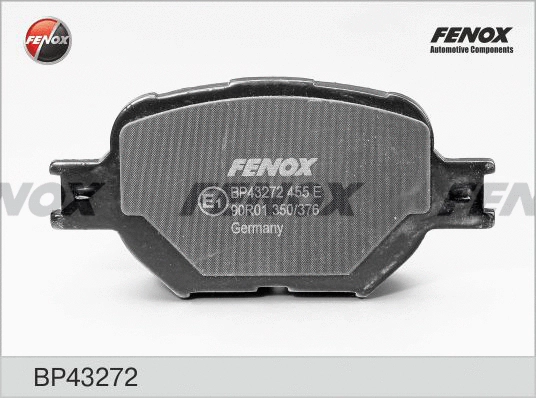 Brake Pad Set, disc brake (BP43272)