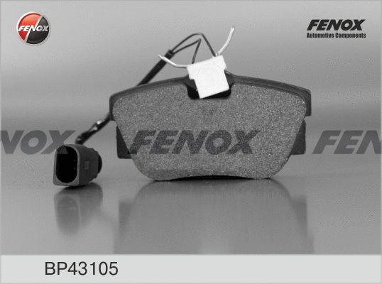 Brake Pad Set, disc brake (BP43105)