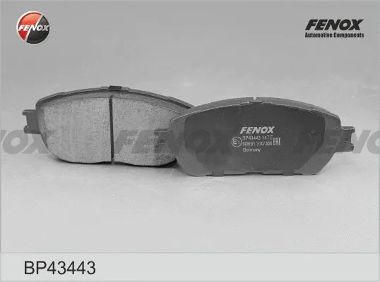 Brake Pad Set, disc brake (BP43443)