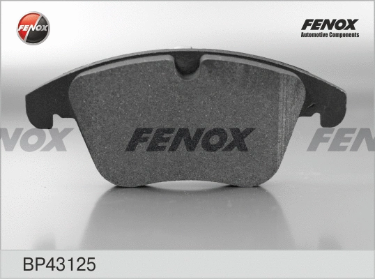 Brake Pad Set, disc brake (BP43125)