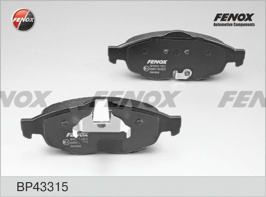 Brake Pad Set, disc brake (BP43315)