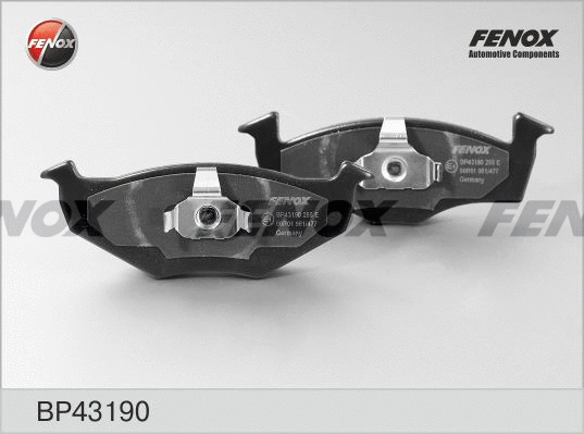 Brake Pad Set, disc brake (BP43190)
