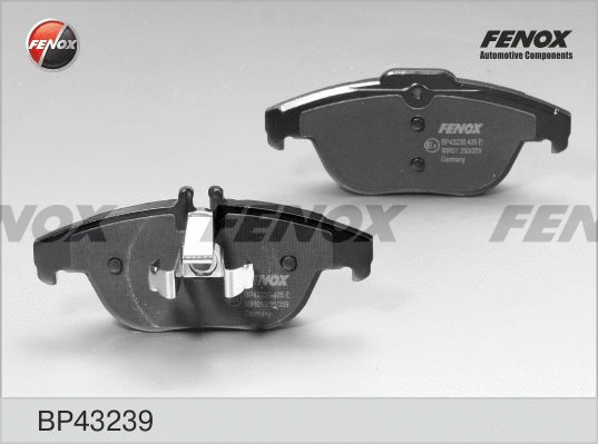 Brake Pad Set, disc brake (BP43239)