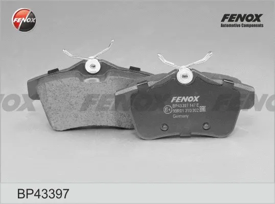 Brake Pad Set, disc brake (BP43397)