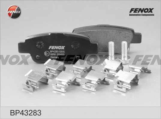 Brake Pad Set, disc brake (BP43283)