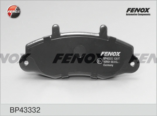 Brake Pad Set, disc brake (BP43332)