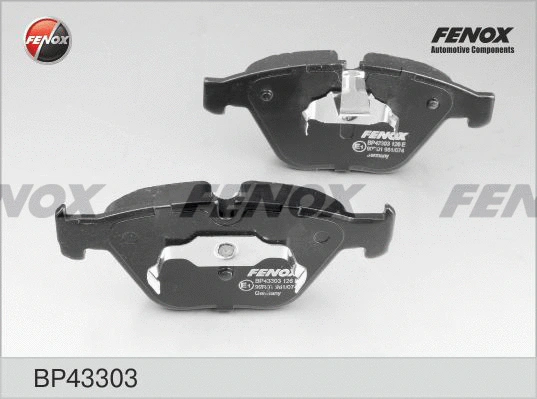 Brake Pad Set, disc brake (BP43303)
