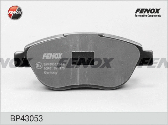 Brake Pad Set, disc brake (BP43053)