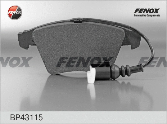 Brake Pad Set, disc brake (BP43115)