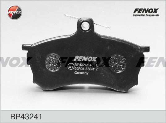 Brake Pad Set, disc brake (BP43241)