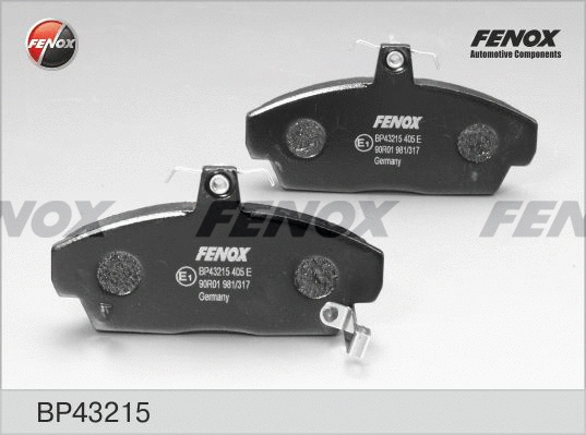 Brake Pad Set, disc brake (BP43215)