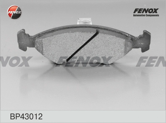 Brake Pad Set, disc brake (BP43012)