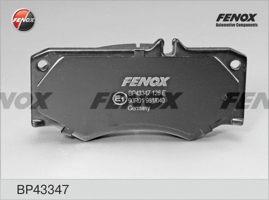 Brake Pad Set, disc brake (BP43347)
