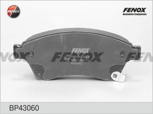 Brake Pad Set, disc brake (BP43060)