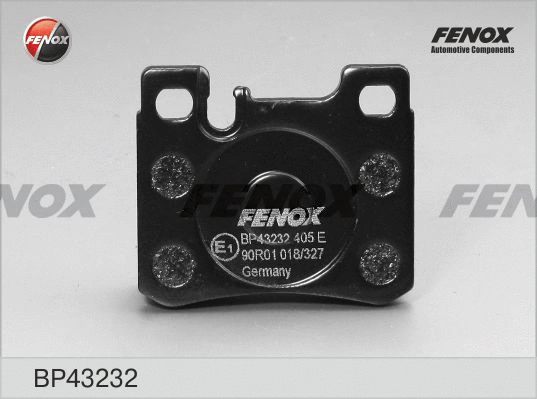 Brake Pad Set, disc brake (BP43232)