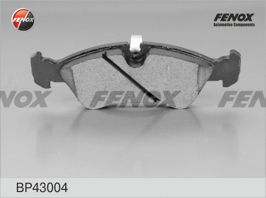 Brake Pad Set, disc brake (BP43004)