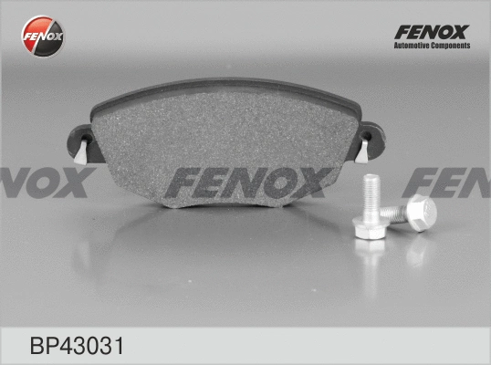 Brake Pad Set, disc brake (BP43031)