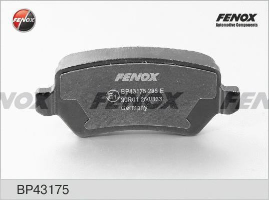 Brake Pad Set, disc brake (BP43175)