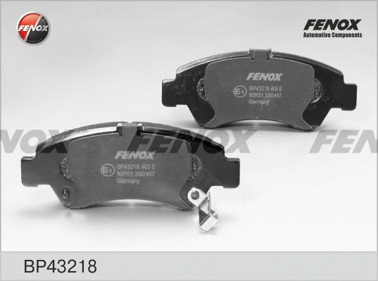 Brake Pad Set, disc brake (BP43218)