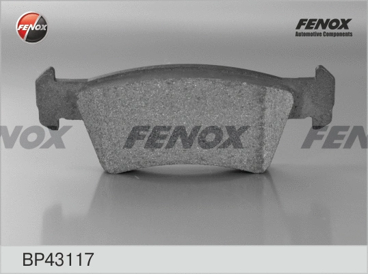 Brake Pad Set, disc brake (BP43117)