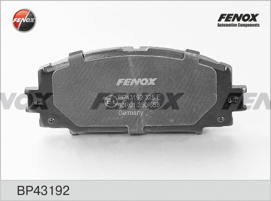 Brake Pad Set, disc brake (BP43192)