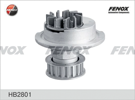 Water Pump, engine cooling (HB2801)