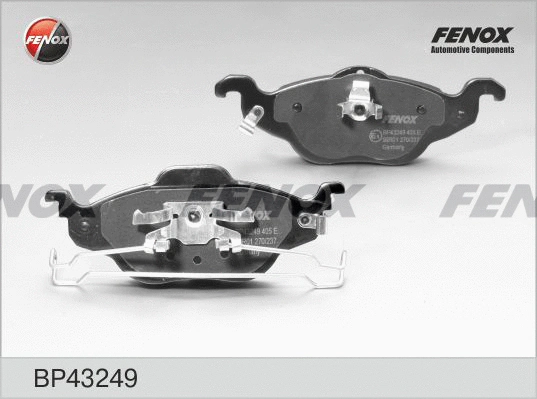 Brake Pad Set, disc brake (BP43249)