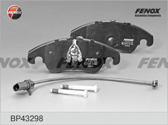 Brake Pad Set, disc brake (BP43298)