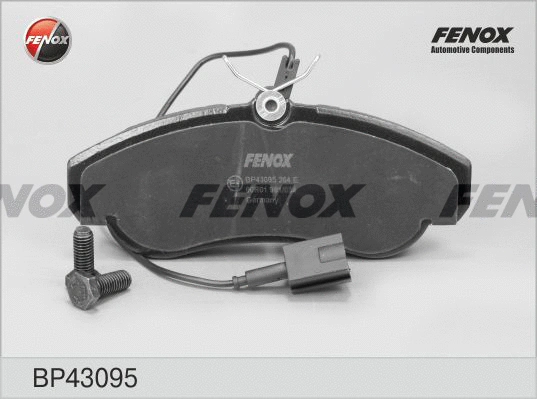 Brake Pad Set, disc brake (BP43095)