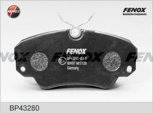 Brake Pad Set, disc brake (BP43280)