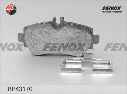 Brake Pad Set, disc brake (BP43170)