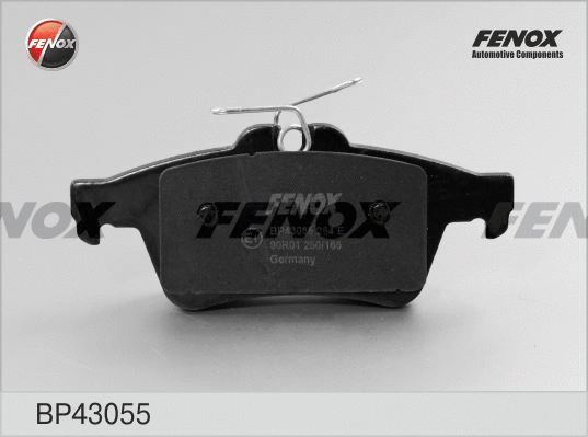 Brake Pad Set, disc brake (BP43055)