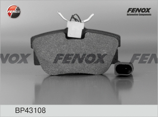 Brake Pad Set, disc brake (BP43108)