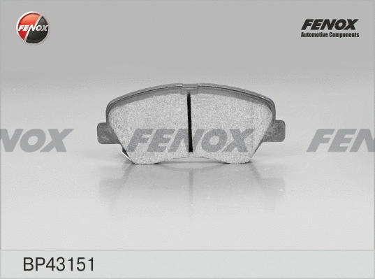 Brake Pad Set, disc brake (BP43151)
