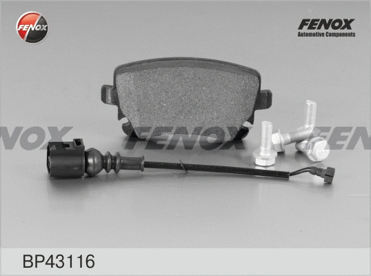 Brake Pad Set, disc brake (BP43116)