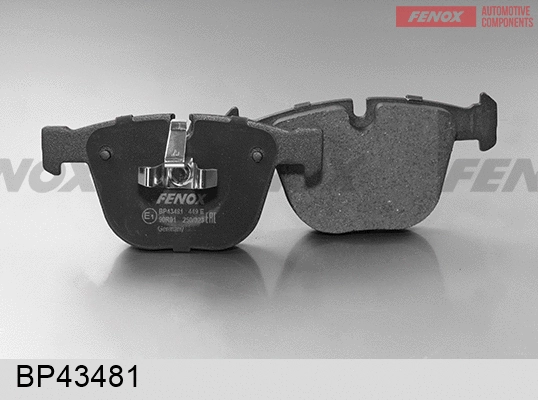 Brake Pad Set, disc brake (BP43481)