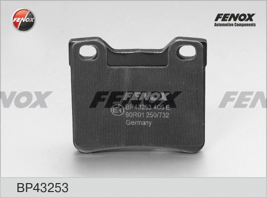 Brake Pad Set, disc brake (BP43253)