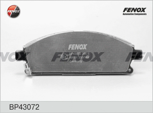 Brake Pad Set, disc brake (BP43072)