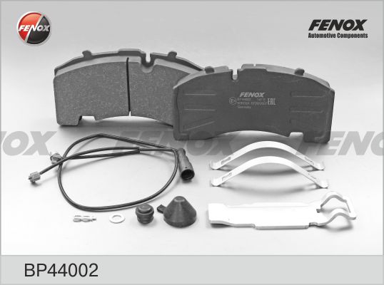 Brake Pad Set, disc brake (BP44002)